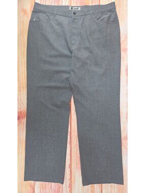 Alberto Men's 5-Pocket Straight-Leg Golf Pants 36x32